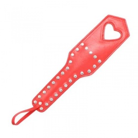 Sculacciatore Heart paddle Red