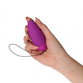 Ovetto vibrante elys ripple egg remote control purple